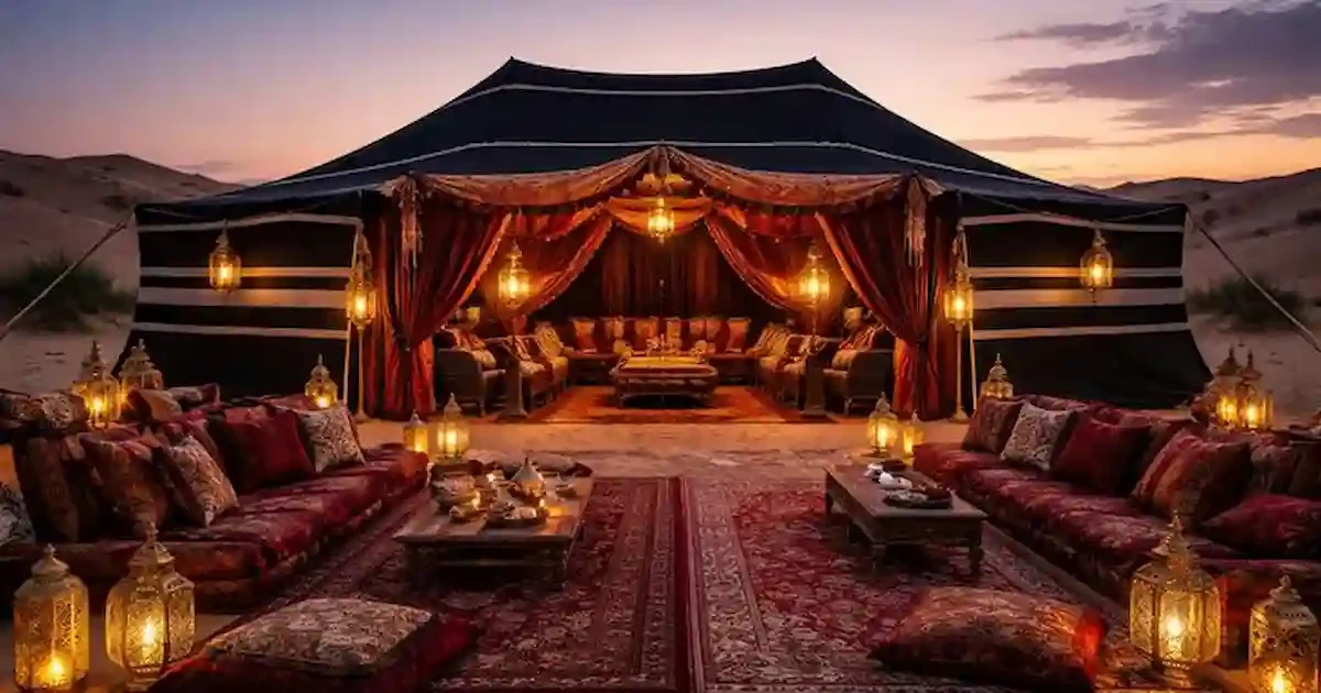 bedouin-camp-tea.jpg bedouin camp quad biking desert safari tea