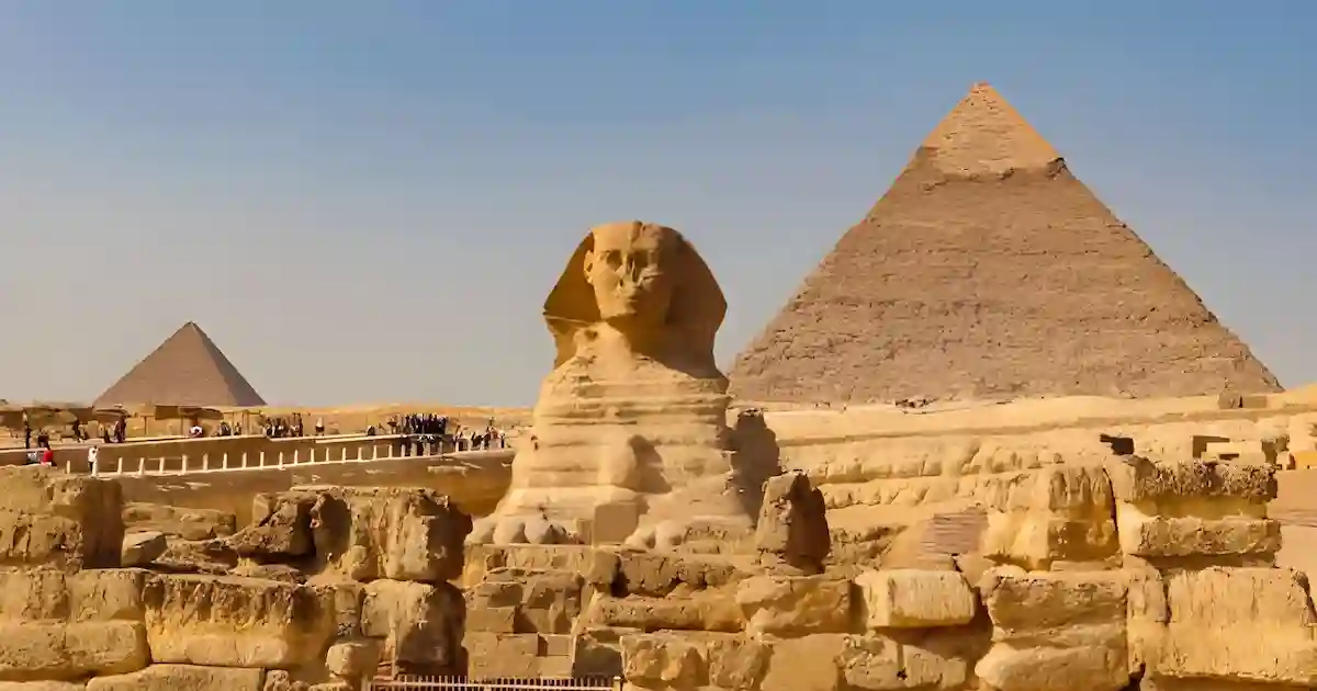 The Giza Pyramids and Sphinx during Cairo layover tours