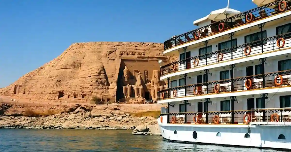 Luxury Nile Cruise featured in a 7 day Egypt tour package