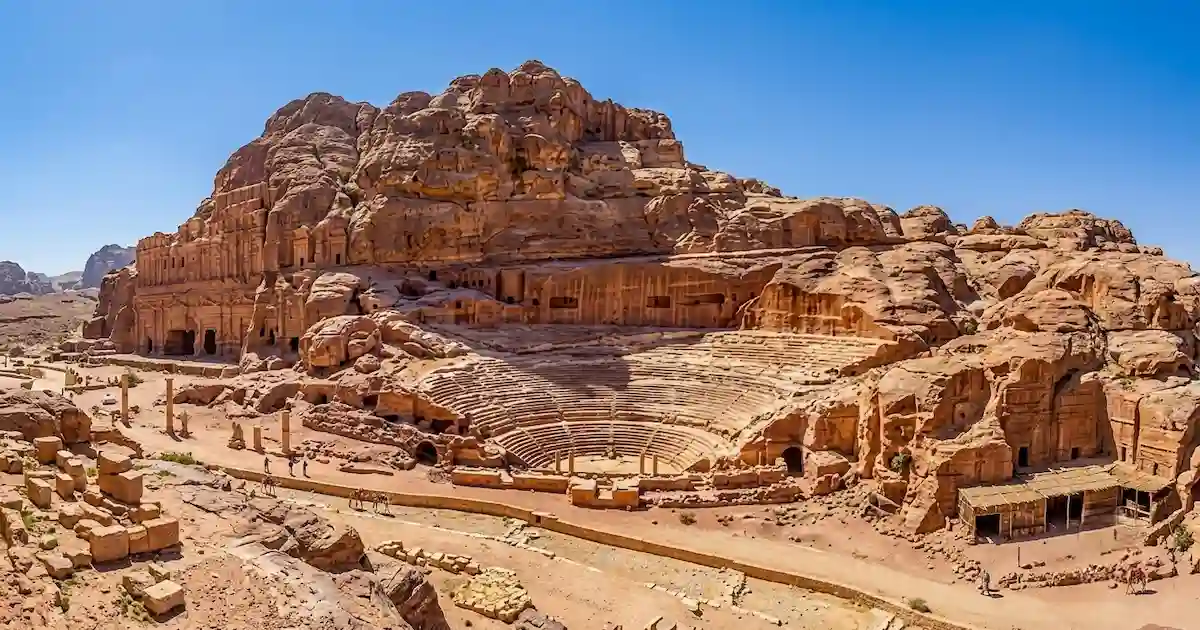 Roman Theatre included in Cairo to Petra tour packages