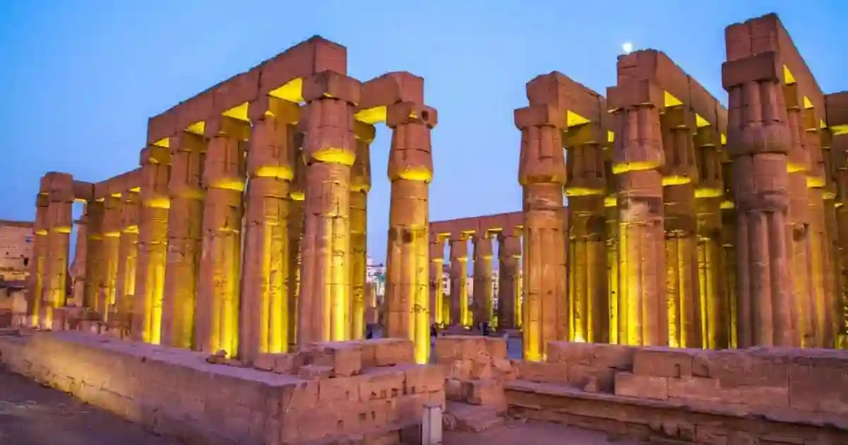 Luxor Temple on a 4 nights 5 days Egypt itinerary