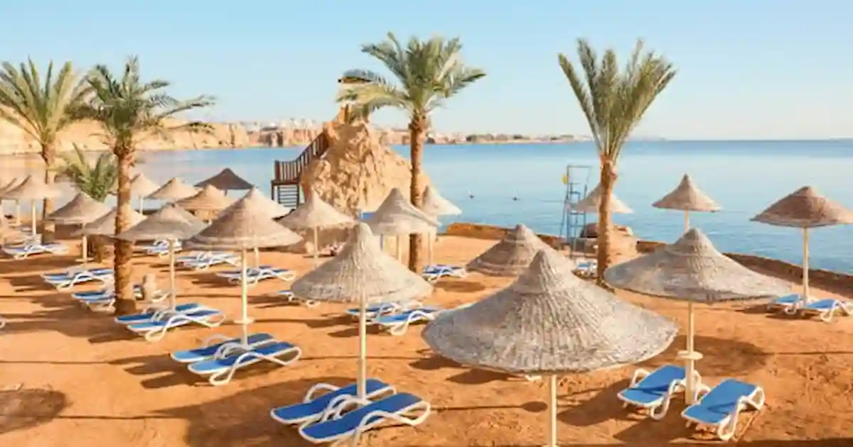 Hurghada beach included in 12 Days Cairo Hurghada and Nile Cruise