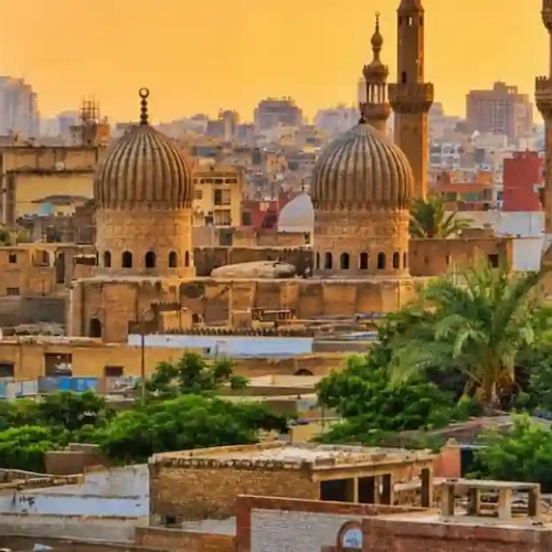Historic streets of Old Cairo and Islamic Cairo