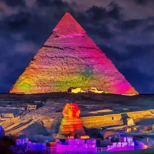 Sound and Light Show at the Pyramids of Giza