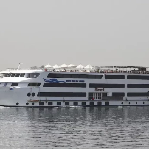 Mirage Nile Cruise sundeck with sailing