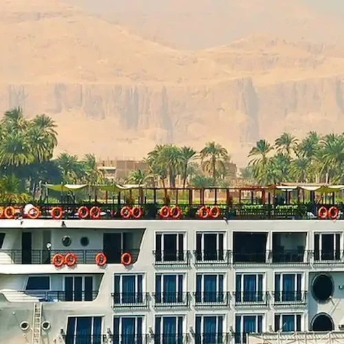 Family on Nile Cruise between Luxor and Aswan