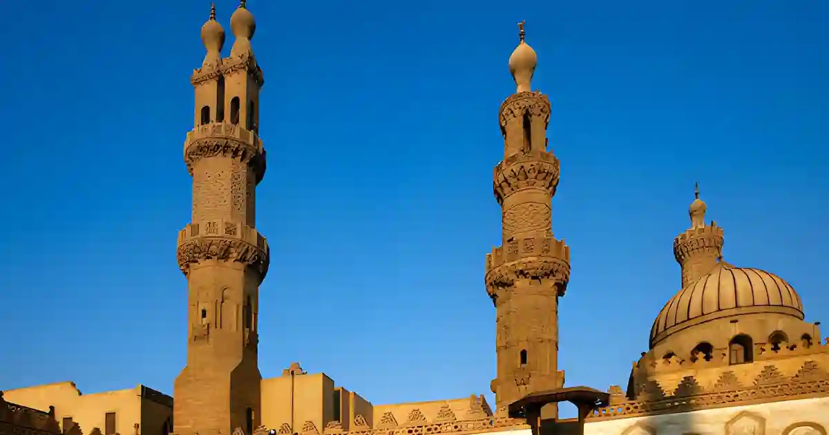 al azhar mosque minarets cairo.jpg