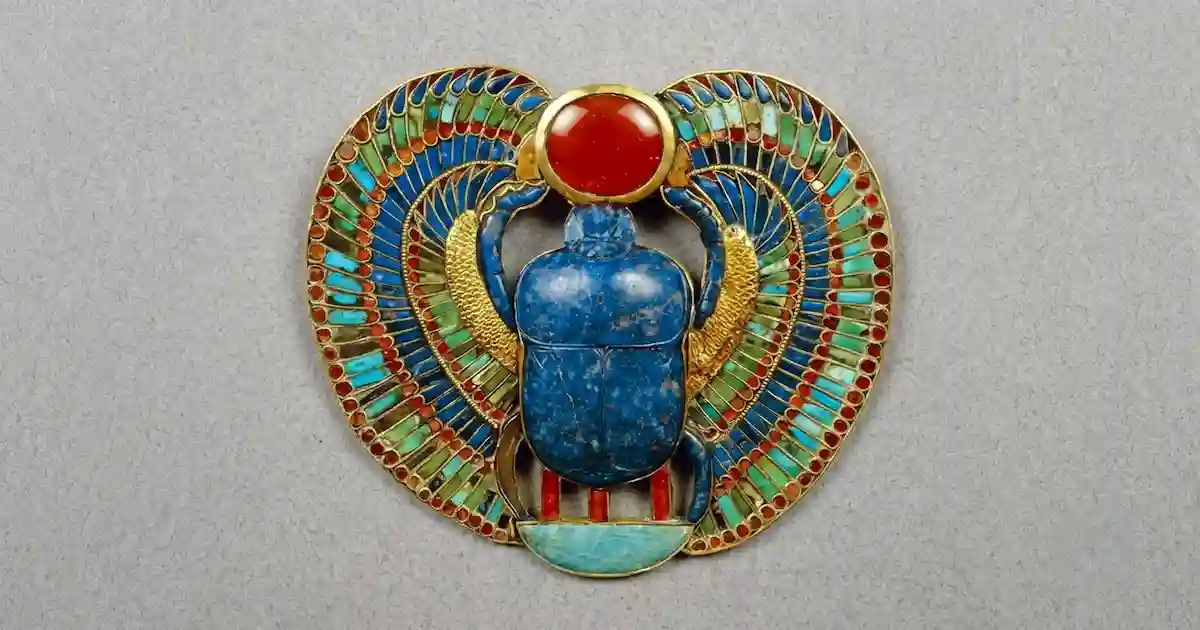 egyptian rebirth symbol scarab.