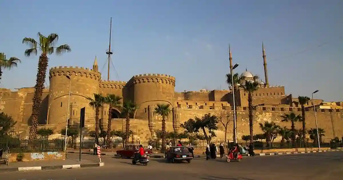 castle of egypt cairo citadel.