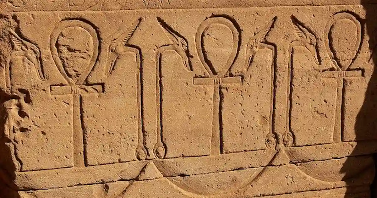 symbol divine authority hieroglyphics ankh